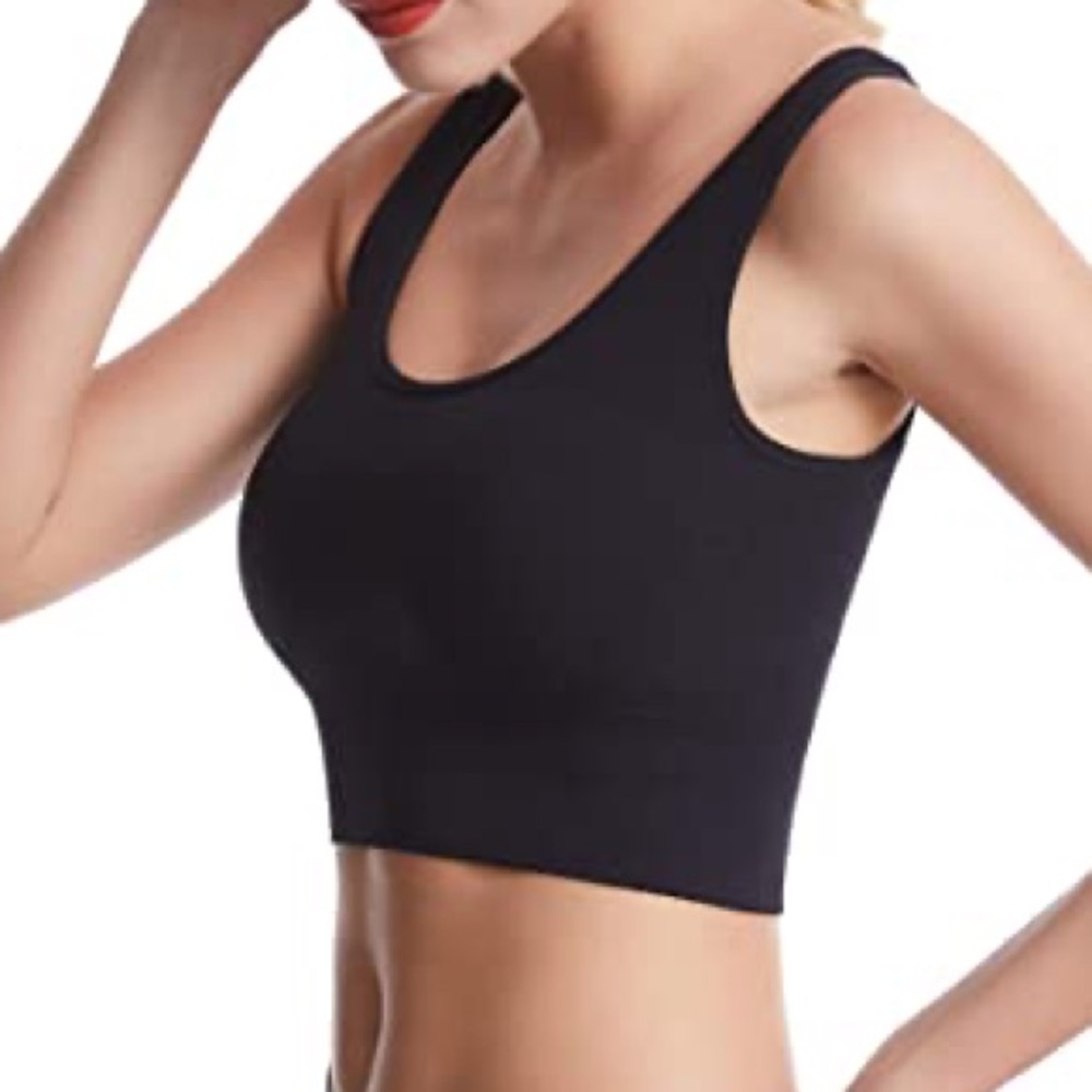 Black girls sports bra